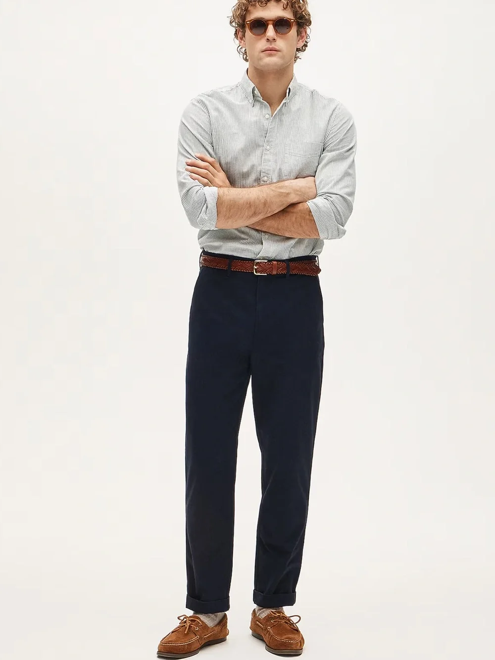 J. Crew Men's Broken-in Straight Chino Pant Newport Navy Preppy NWT Size 29x30